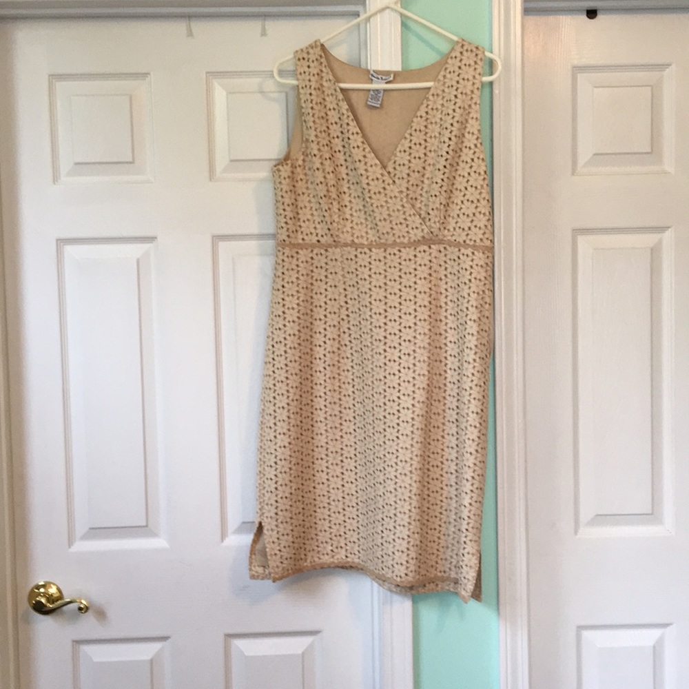 Vintage Style V-Neck Dress